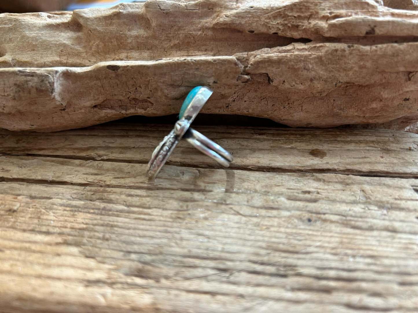 Sterling Silver and Turquoise Ring