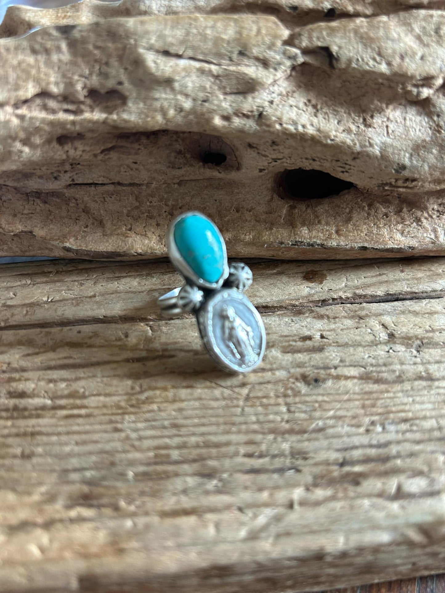 Sterling Silver and Turquoise Ring