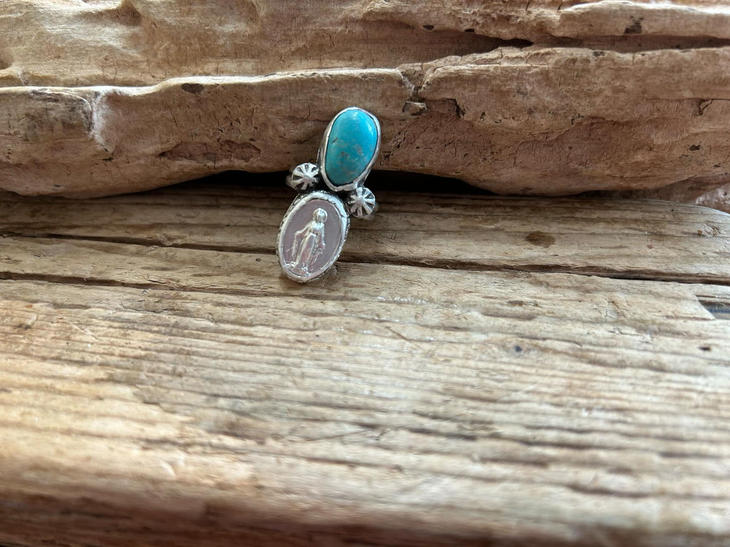 Sterling Silver and Turquoise Ring