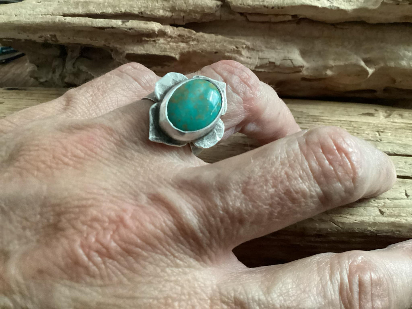 Sterling Silver and Turquoise Ring