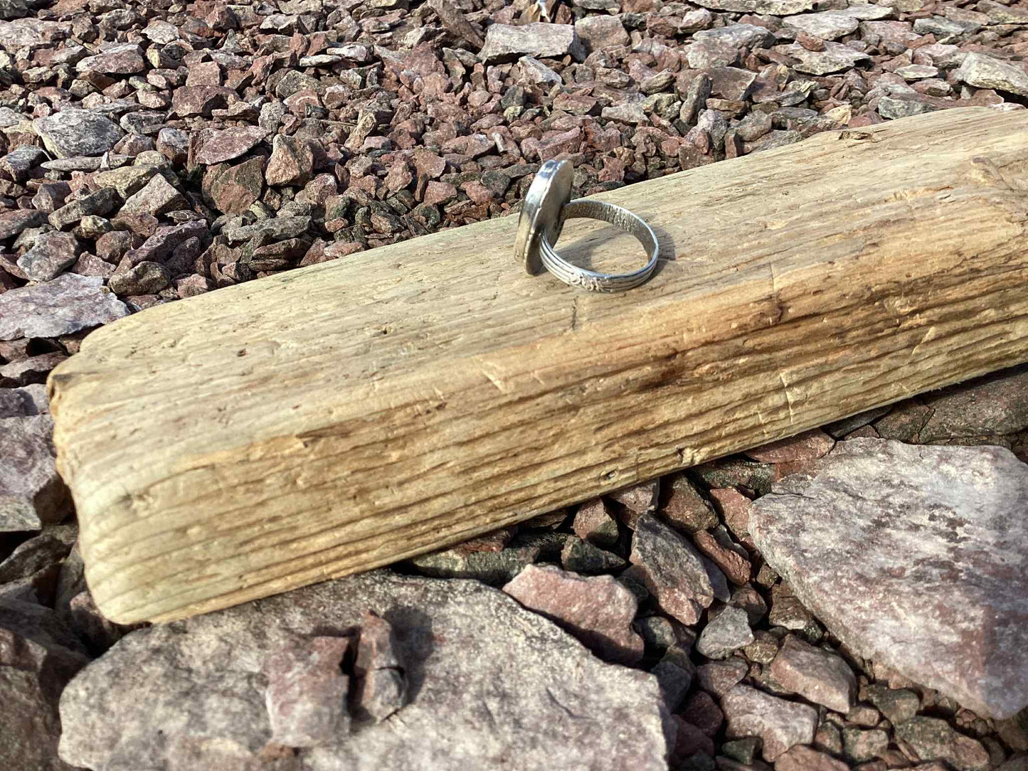 Sterling Silver and Kyanite Ring