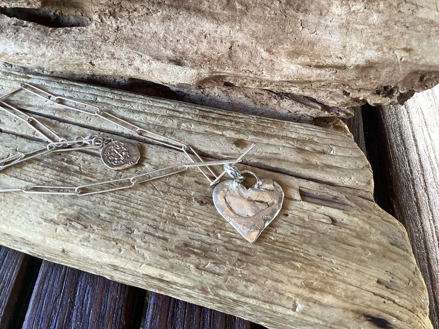 Sterling Silver Heart Necklace