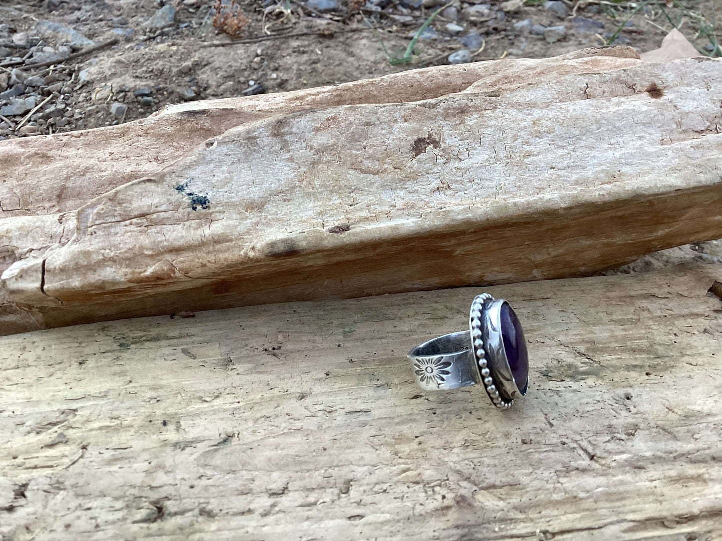 Sterling Silver and Amethyst Ring