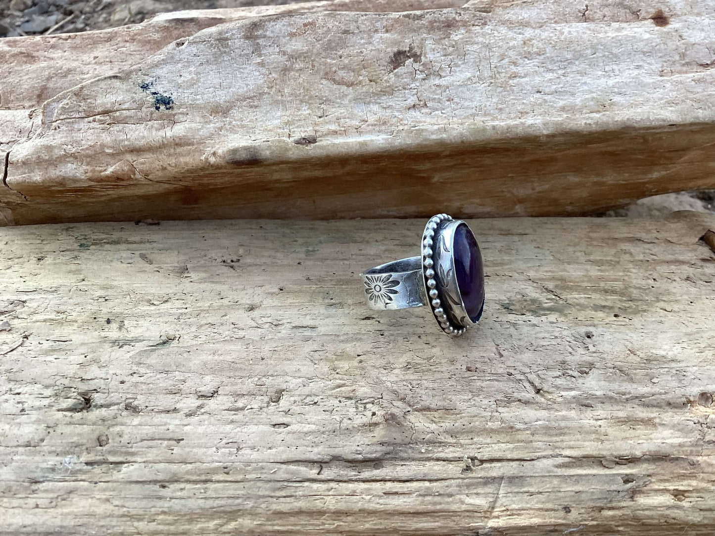 Sterling Silver and Amethyst Ring