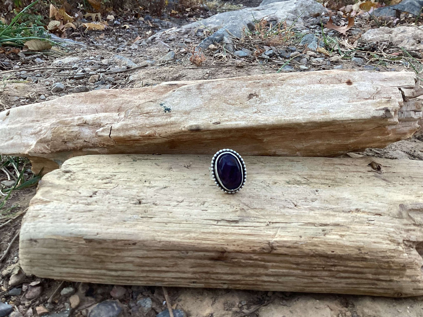 Sterling Silver and Amethyst Ring