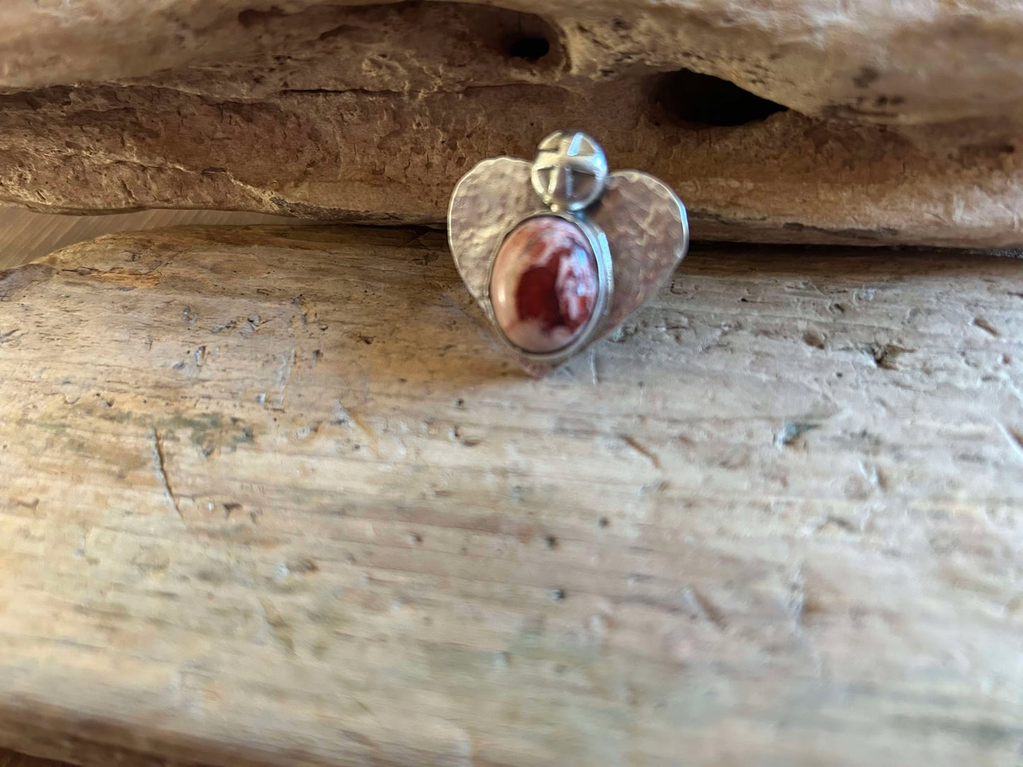 Sterling Silver and Mexican Fire Opal Ring