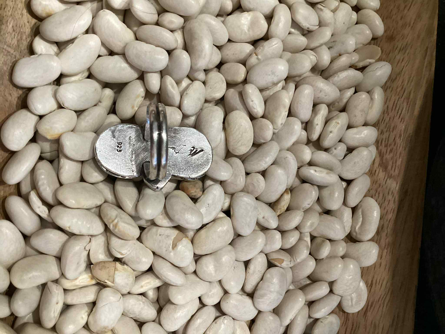 Sterling Silver and Onyx Horse Ring