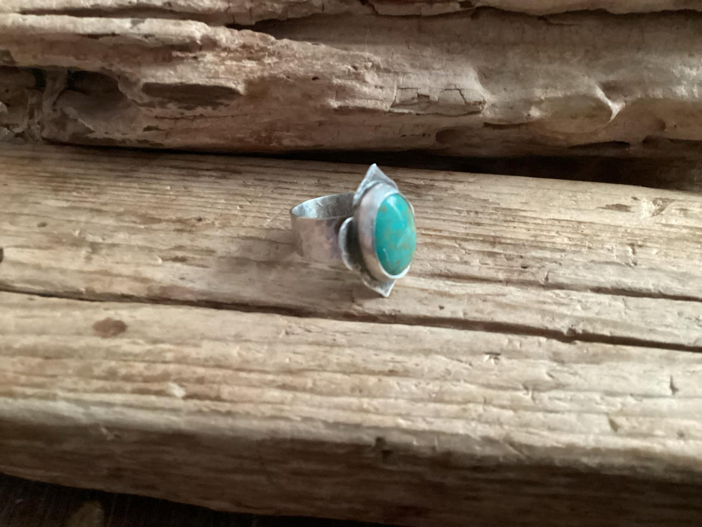 Sterling Silver and Turquoise Ring