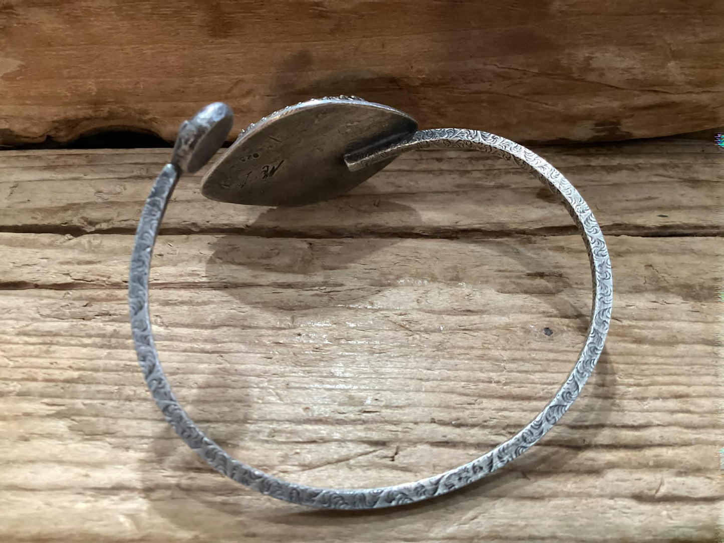 Sterling Silver and Turquoise Cuff Bracelet