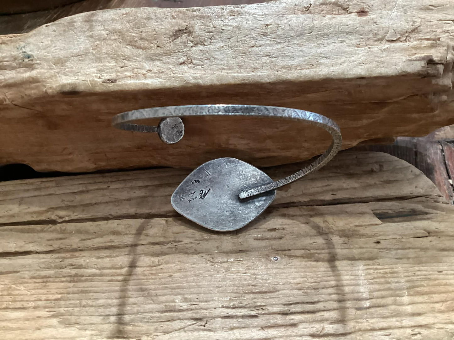 Sterling Silver and Turquoise Cuff Bracelet