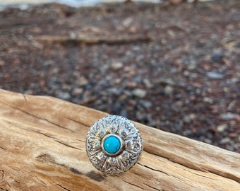 Sterling Silver and Turquoise Ring